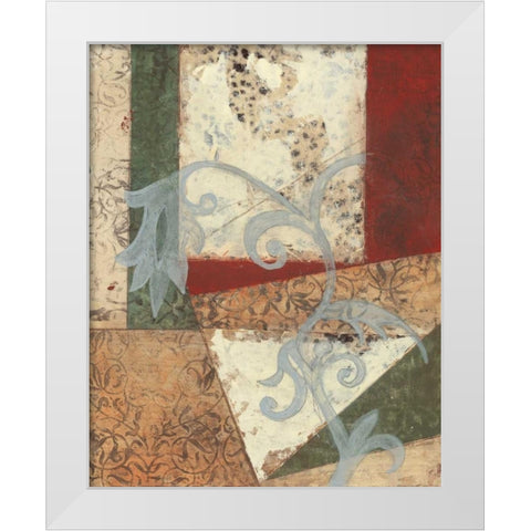 . White Modern Wood Framed Art Print by Haynes, Smith