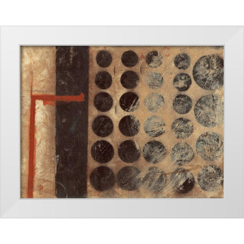 . White Modern Wood Framed Art Print by Haynes, Smith