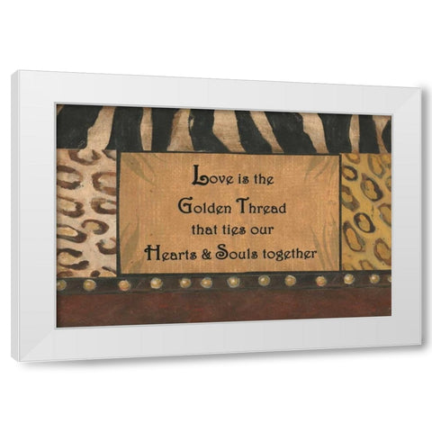 . White Modern Wood Framed Art Print by Haynes, Smith