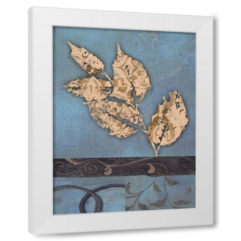 . White Modern Wood Framed Art Print by Haynes, Smith