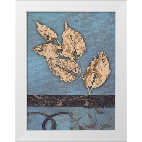 . White Modern Wood Framed Art Print by Haynes, Smith