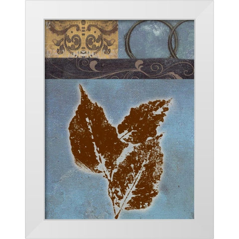 . White Modern Wood Framed Art Print by Haynes, Smith