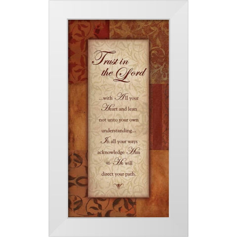 . White Modern Wood Framed Art Print by Haynes, Smith