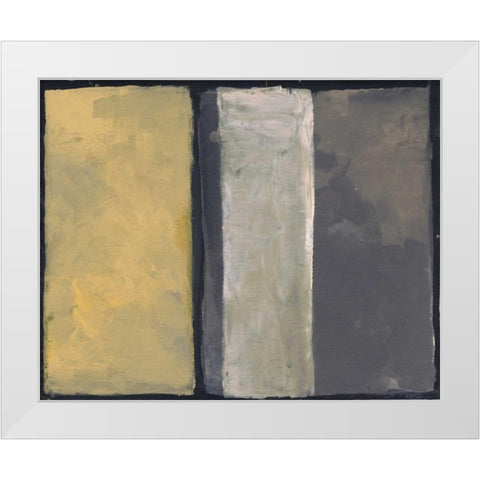 Shared Spaces White Modern Wood Framed Art Print by Haynes, Smith