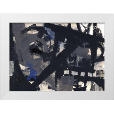 Carmen White Modern Wood Framed Art Print by Haynes, Smith