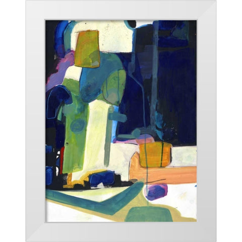 Franklyn White Modern Wood Framed Art Print by Haynes, Smith