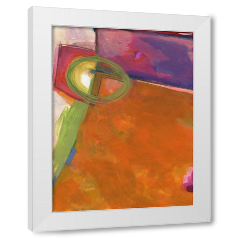 . White Modern Wood Framed Art Print by Haynes, Smith