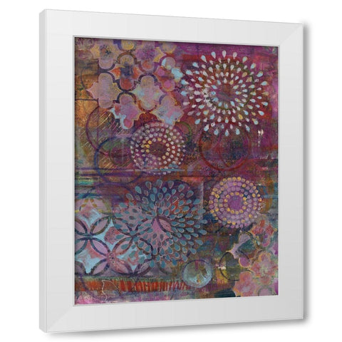 Kudos White Modern Wood Framed Art Print by Haynes, Smith