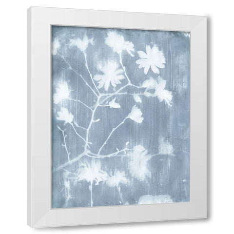 Spring Eden Magnolia 1 White Modern Wood Framed Art Print by Lula Bijoux and Company