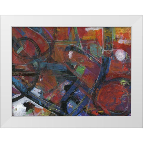 Musical Integrity White Modern Wood Framed Art Print by Haynes, Smith
