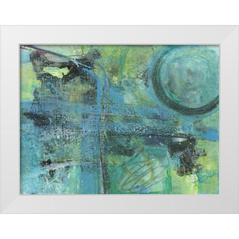 Envious Thoughts White Modern Wood Framed Art Print by Haynes, Smith