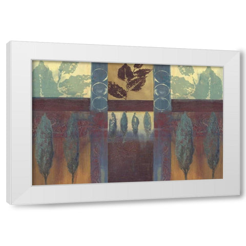 . White Modern Wood Framed Art Print by Haynes, Smith