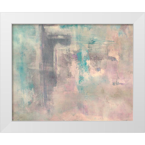 Inner Peace White Modern Wood Framed Art Print by Haynes, Smith