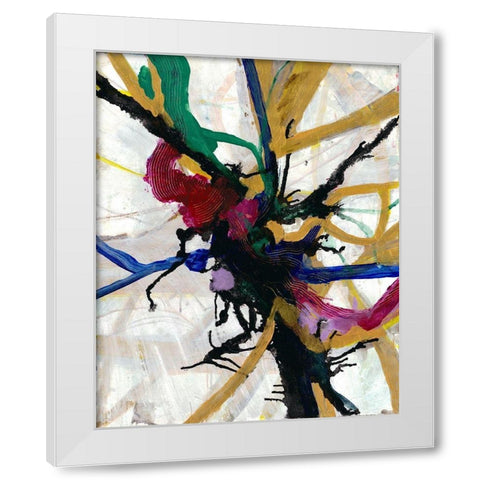Brilliant Web White Modern Wood Framed Art Print by Haynes, Smith