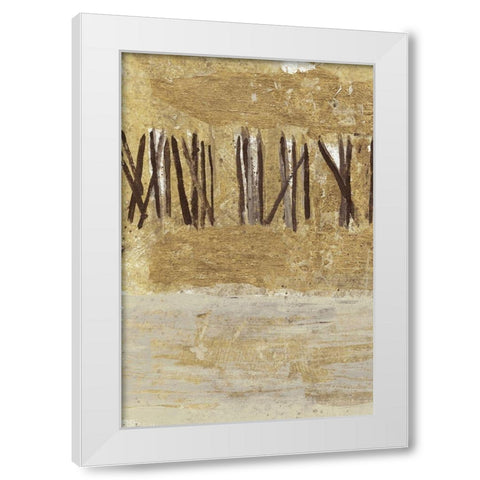 Special Forest 1 White Modern Wood Framed Art Print by Haynes, Smith