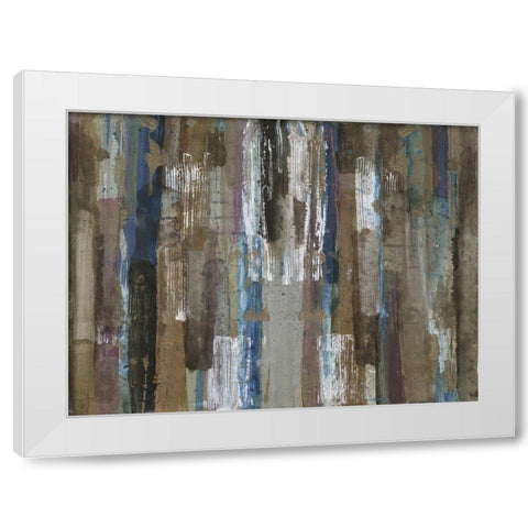 Inpes Vertere White Modern Wood Framed Art Print by Haynes, Smith