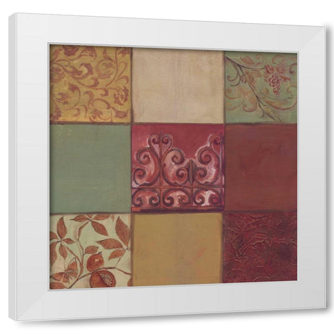 . White Modern Wood Framed Art Print by Haynes, Smith