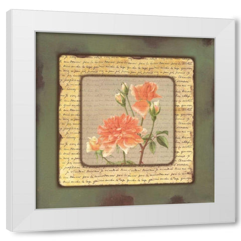 . White Modern Wood Framed Art Print by Haynes, Smith