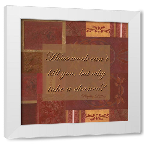 . White Modern Wood Framed Art Print by Haynes, Smith