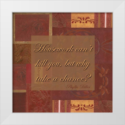 . White Modern Wood Framed Art Print by Haynes, Smith