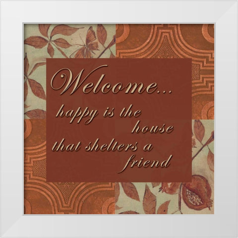 . White Modern Wood Framed Art Print by Haynes, Smith