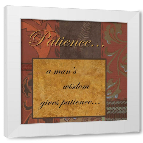. White Modern Wood Framed Art Print by Haynes, Smith
