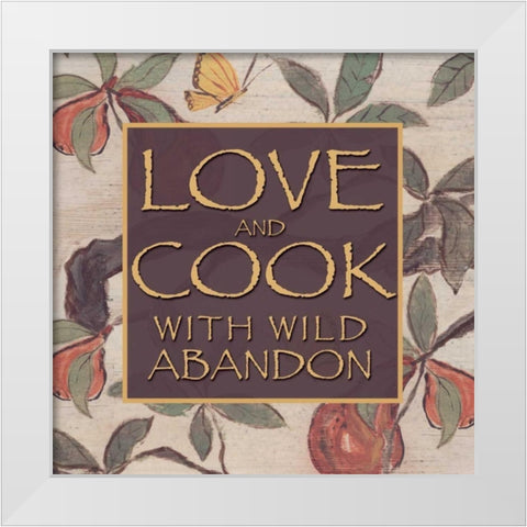 . White Modern Wood Framed Art Print by Haynes, Smith