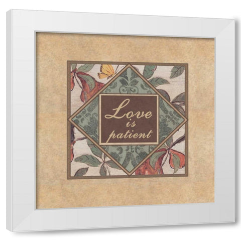 . White Modern Wood Framed Art Print by Haynes, Smith