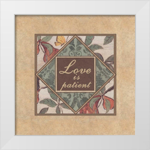 . White Modern Wood Framed Art Print by Haynes, Smith