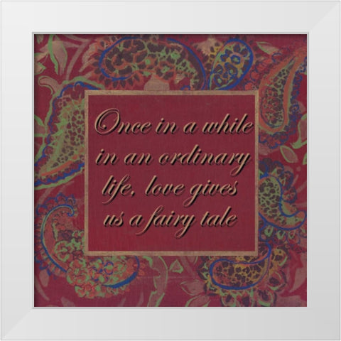 . White Modern Wood Framed Art Print by Haynes, Smith