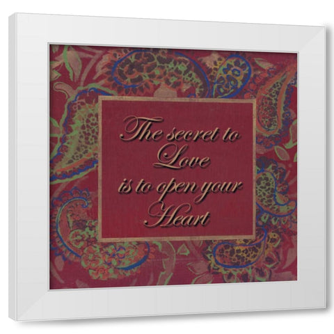 . White Modern Wood Framed Art Print by Haynes, Smith