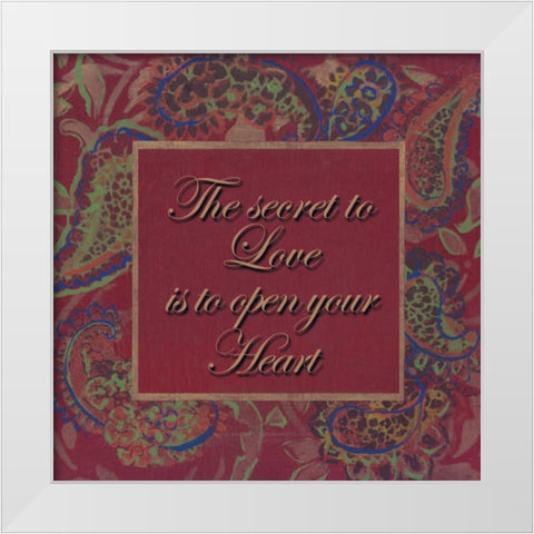 . White Modern Wood Framed Art Print by Haynes, Smith
