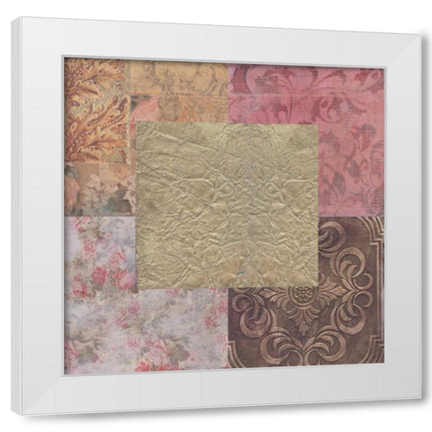 . White Modern Wood Framed Art Print by Haynes, Smith