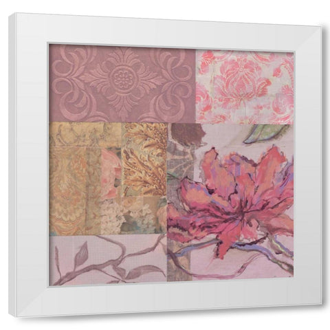 . White Modern Wood Framed Art Print by Haynes, Smith