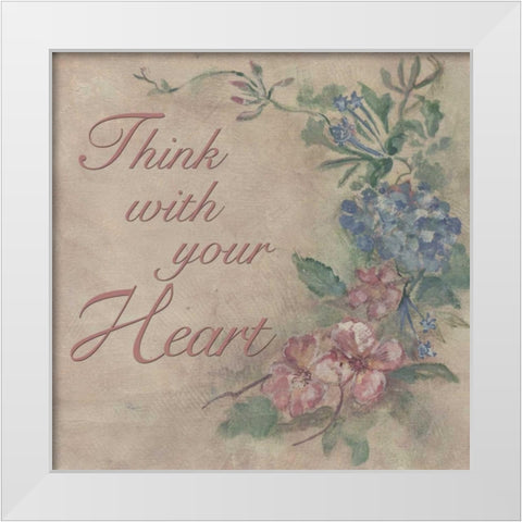 . White Modern Wood Framed Art Print by Haynes, Smith