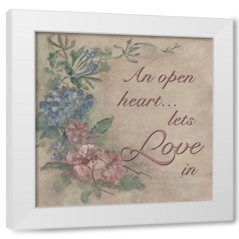 . White Modern Wood Framed Art Print by Haynes, Smith