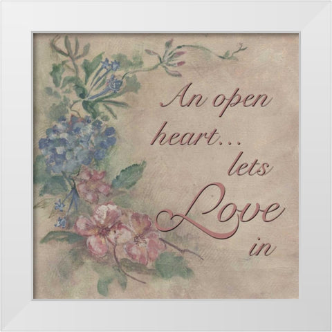 . White Modern Wood Framed Art Print by Haynes, Smith