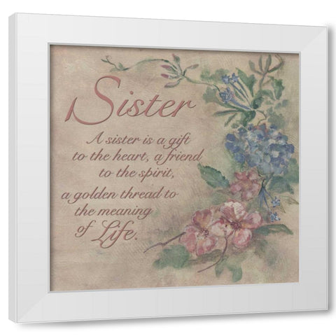 . White Modern Wood Framed Art Print by Haynes, Smith