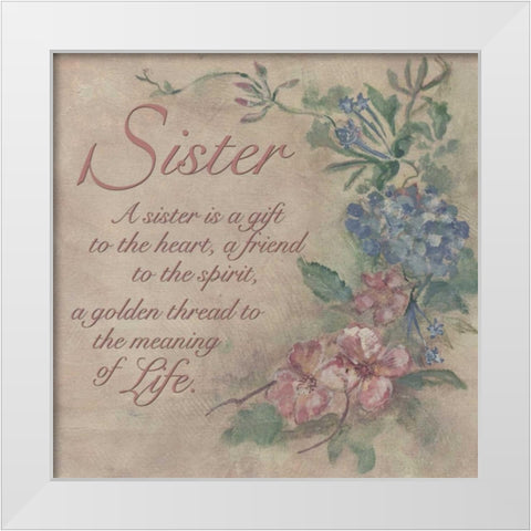 . White Modern Wood Framed Art Print by Haynes, Smith