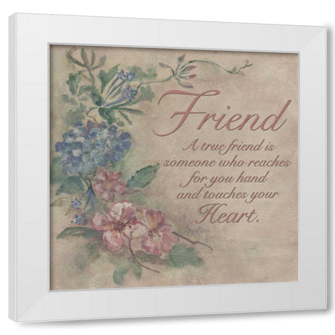 . White Modern Wood Framed Art Print by Haynes, Smith