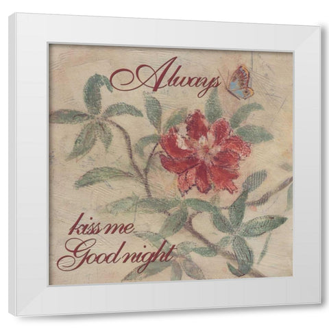 . White Modern Wood Framed Art Print by Haynes, Smith