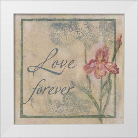 . White Modern Wood Framed Art Print by Haynes, Smith