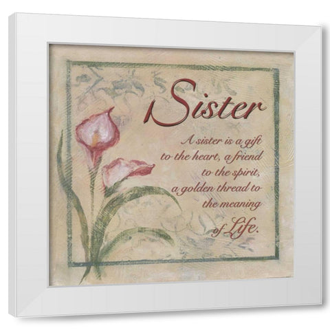 . White Modern Wood Framed Art Print by Haynes, Smith