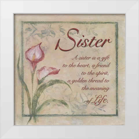 . White Modern Wood Framed Art Print by Haynes, Smith