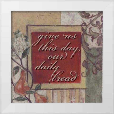 . White Modern Wood Framed Art Print by Haynes, Smith