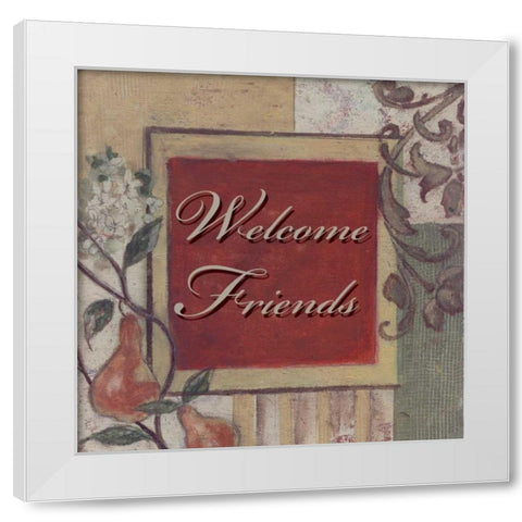 . White Modern Wood Framed Art Print by Haynes, Smith