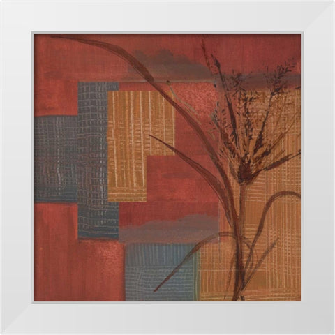 . White Modern Wood Framed Art Print by Haynes, Smith