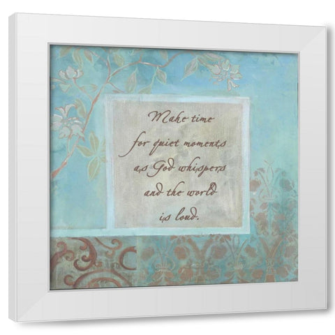 . White Modern Wood Framed Art Print by Haynes, Smith