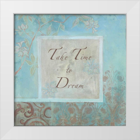 . White Modern Wood Framed Art Print by Haynes, Smith