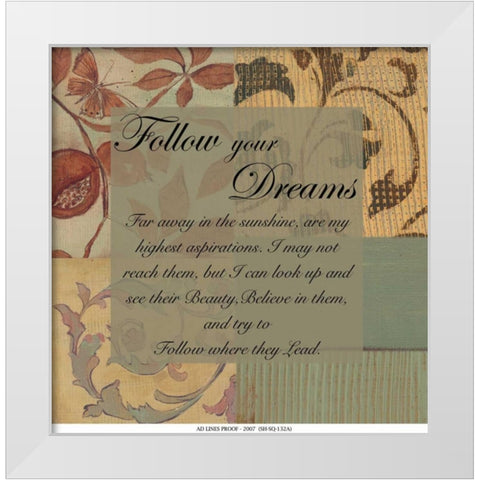 . White Modern Wood Framed Art Print by Haynes, Smith